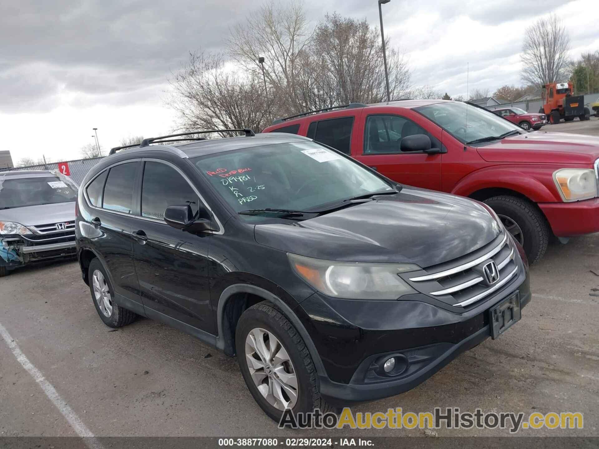 HONDA CR-V EX-L, JHLRM4H70CC019481