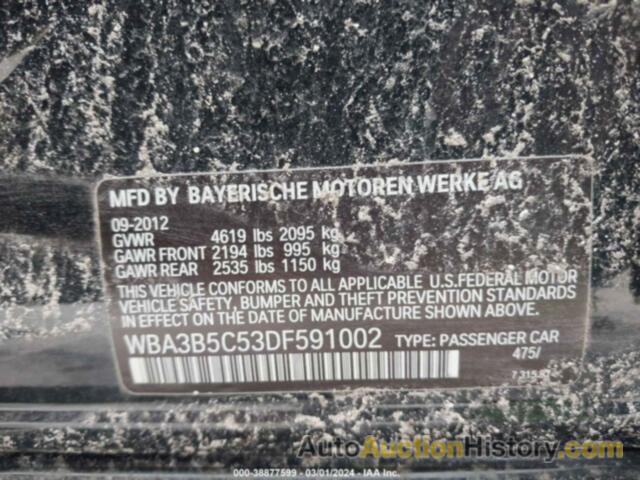 BMW 328 XI SULEV, WBA3B5C53DF591002