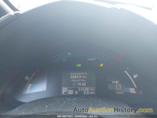 NISSAN LEAF S, 1N4AZ0CP4DC420602