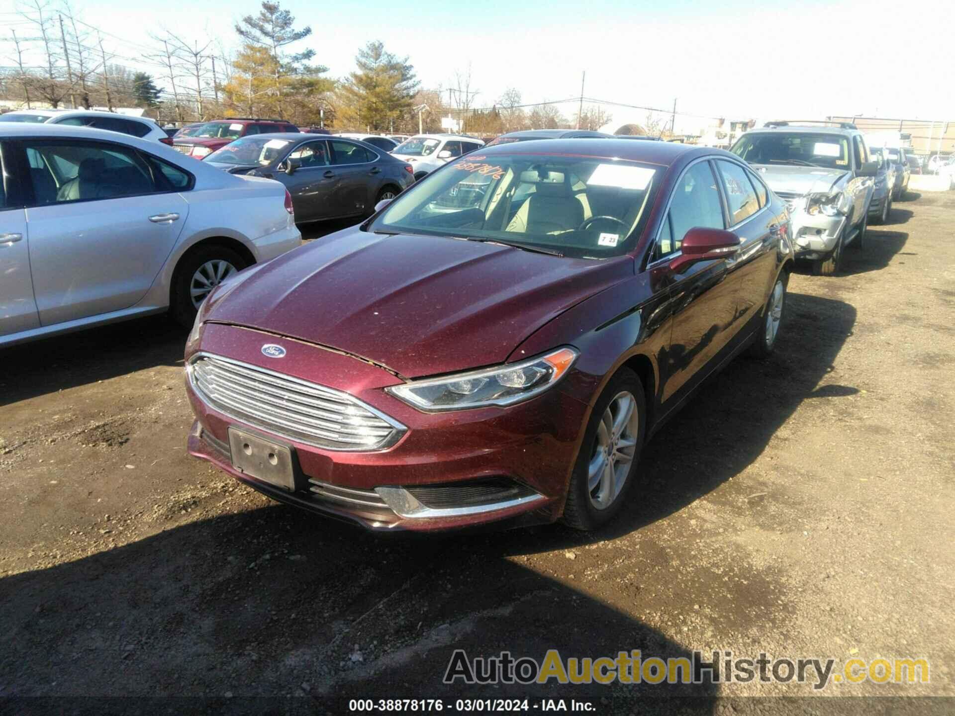 FORD FUSION SE, 3FA6P0HD0JR251041