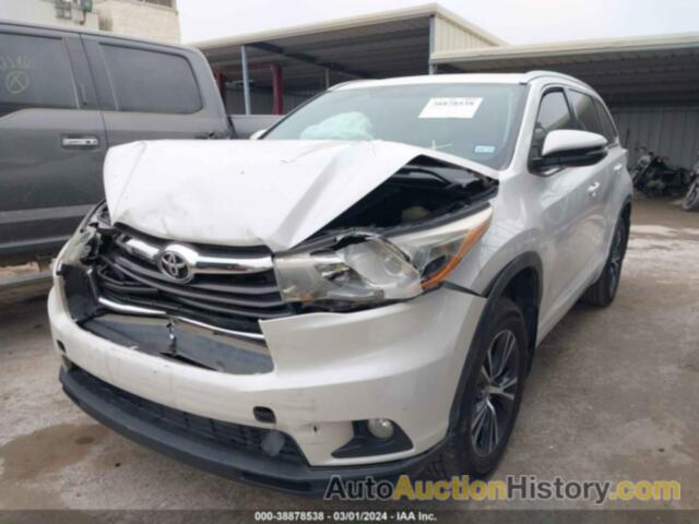 TOYOTA HIGHLANDER XLE, 5TDKKRFH5GS160614