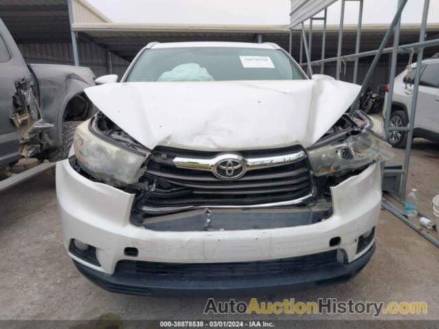 TOYOTA HIGHLANDER XLE, 5TDKKRFH5GS160614