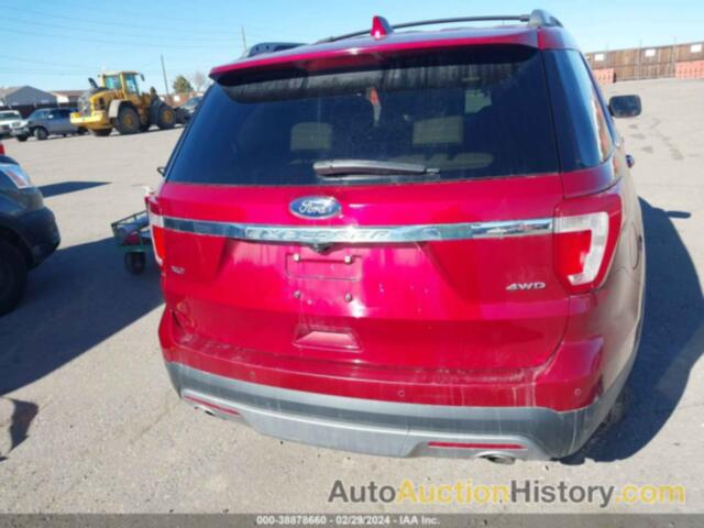 FORD EXPLORER XLT, 1FM5K8D87HGB71082