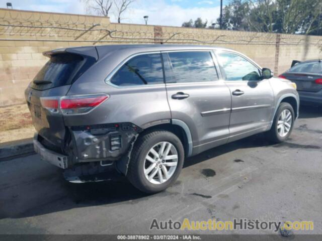 TOYOTA HIGHLANDER LE, 5TDZARFH3FS015281