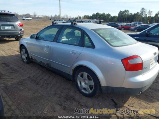 AUDI A4 1.8T, WAULC68E52A183560