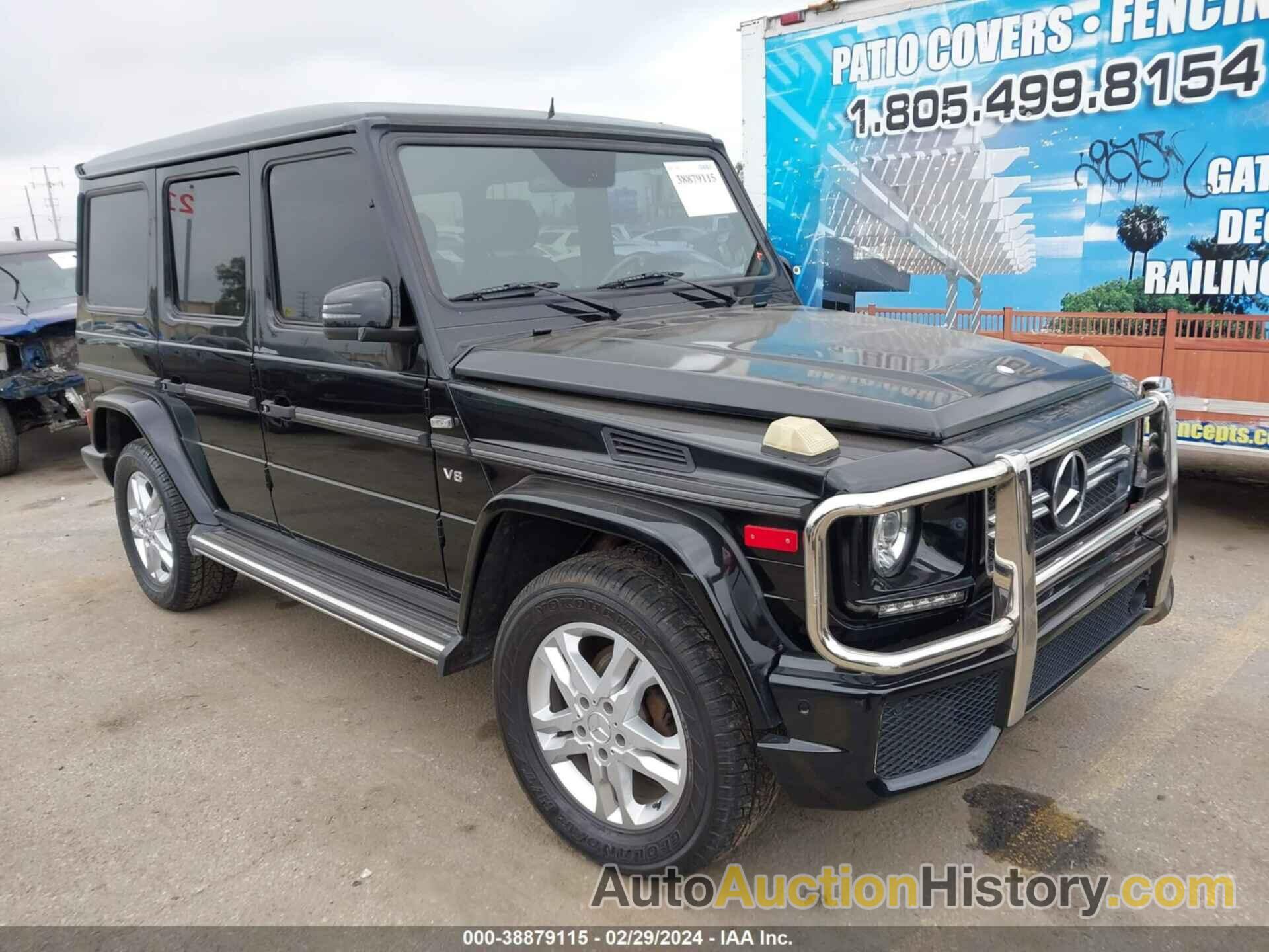 MERCEDES-BENZ G 500, WDCYR49E42X128762