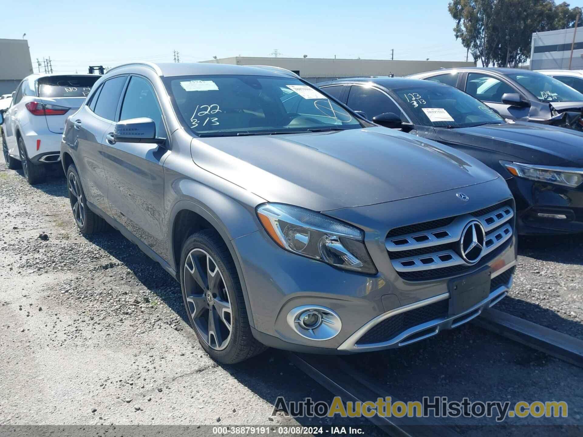 MERCEDES-BENZ GLA 250, WDCTG4EB3KJ563870