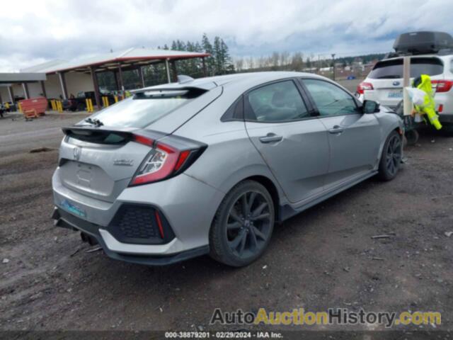 HONDA CIVIC SPORT TOURING, SHHFK7H94HU214856