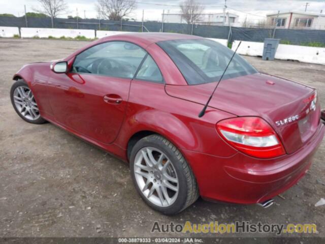 MERCEDES-BENZ SLK 280, WDBWK54F77F166523