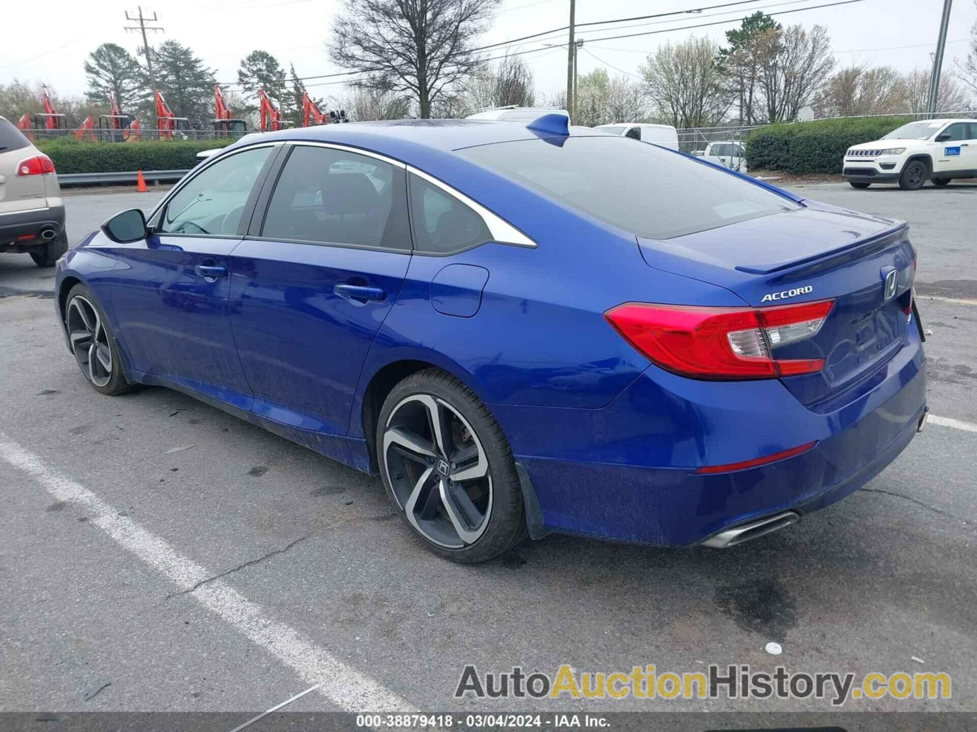 HONDA ACCORD SPORT, 1HGCV1F33JA000660