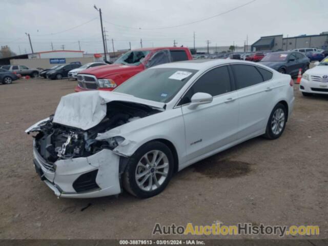 FORD FUSION HYBRID SEL, 3FA6P0MU1KR185610