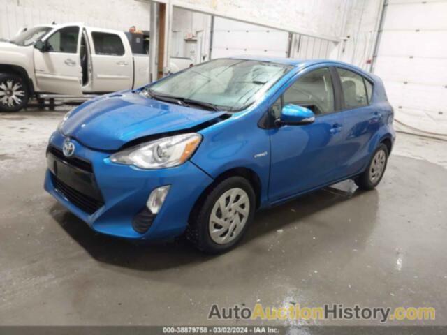 TOYOTA PRIUS C THREE, JTDKDTB38G1589549