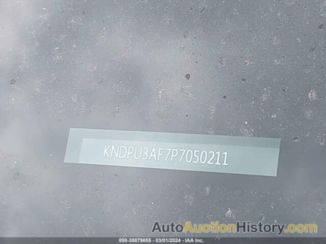 KIA SPORTAGE LX, KNDPU3AF7P7050211