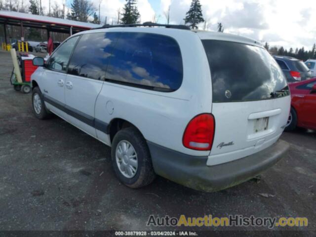 PLYMOUTH GRAND VOYAGER SE, 2P4GP44G3XR263717