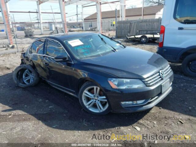 VOLKSWAGEN PASSAT 2.0L TDI SEL PREMIUM, 1VWCN7A31EC081576