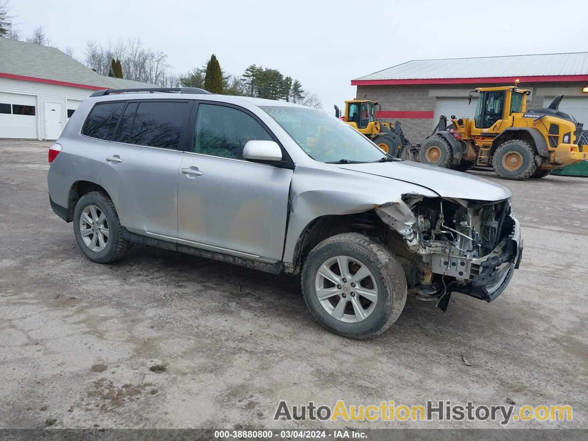 TOYOTA HIGHLANDER SE V6, 5TDBK3EH6DS193583