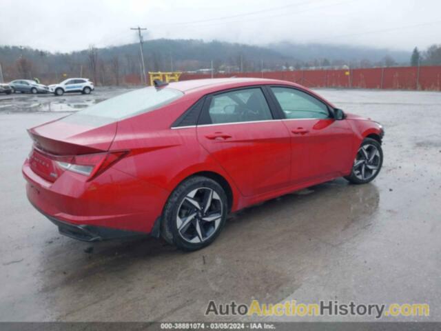 HYUNDAI ELANTRA HYBRID LIMITED, KMHLN4AJ8PU046381