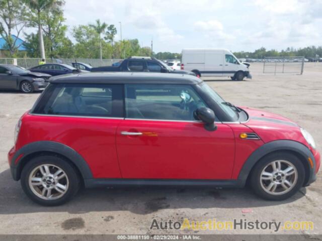 MINI COOPER, WMWSU3C50CT254880