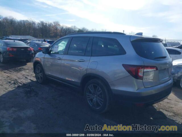 HONDA PILOT 2WD SPORT, 5FNYF5H37NB028268