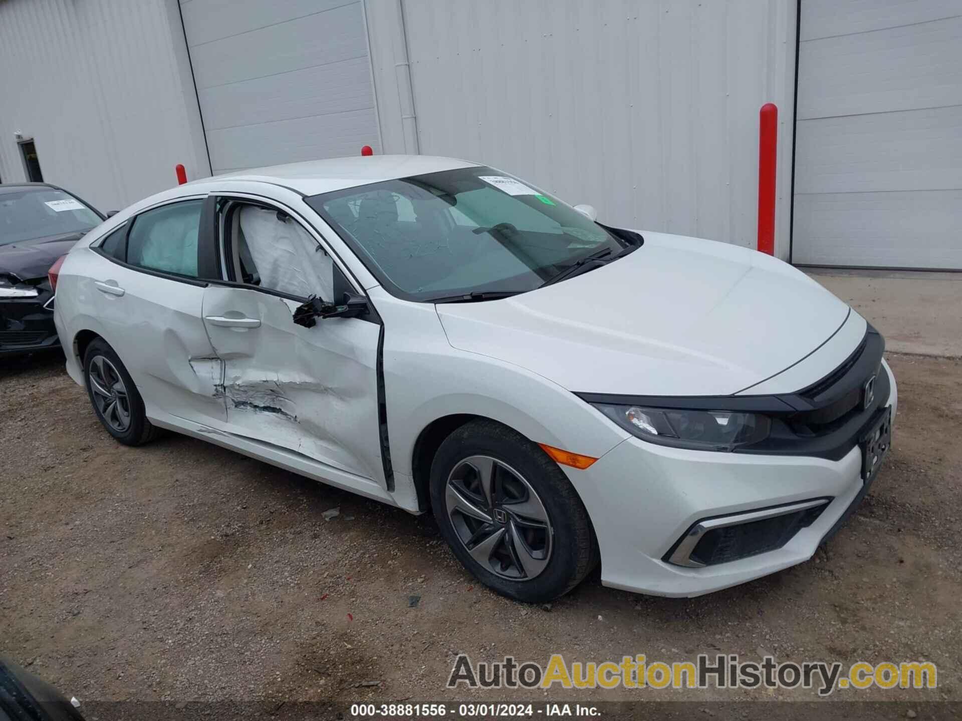 HONDA CIVIC LX, 2HGFC2F61KH585423