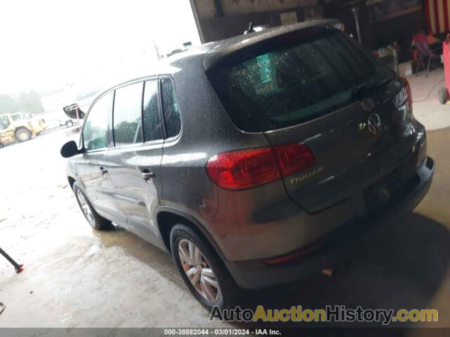 VOLKSWAGEN TIGUAN S, WVGAV3AX1DW623144