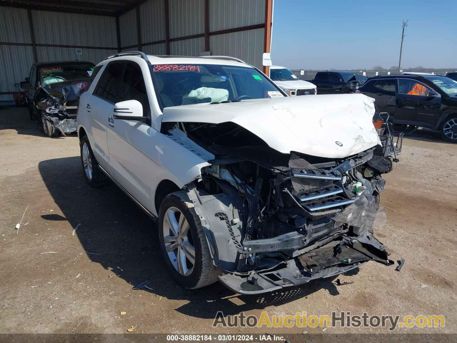 MERCEDES-BENZ ML 350, 4JGDA5JB2DA108269