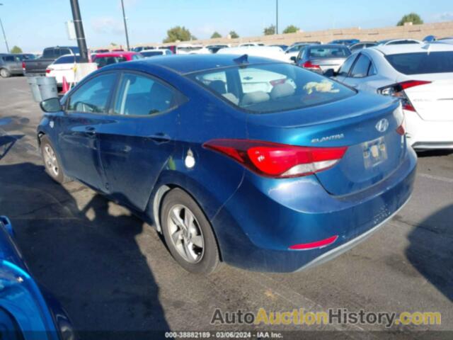 HYUNDAI ELANTRA SE, KMHDH4AE8EU200714