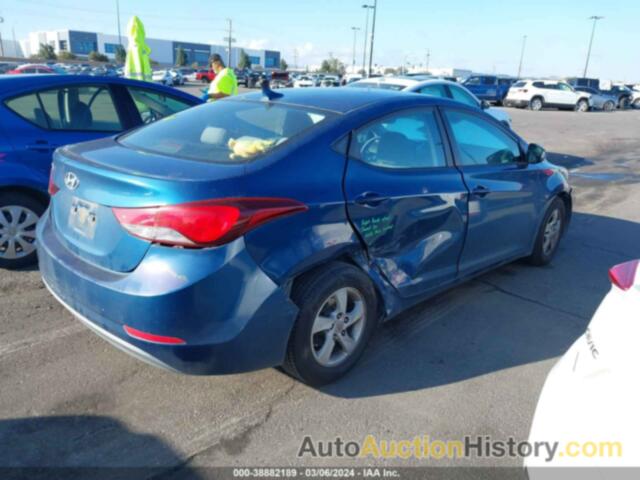 HYUNDAI ELANTRA SE, KMHDH4AE8EU200714