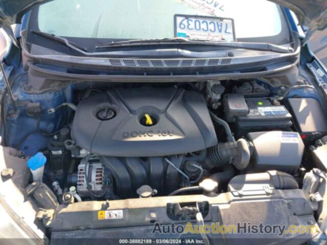 HYUNDAI ELANTRA SE, KMHDH4AE8EU200714