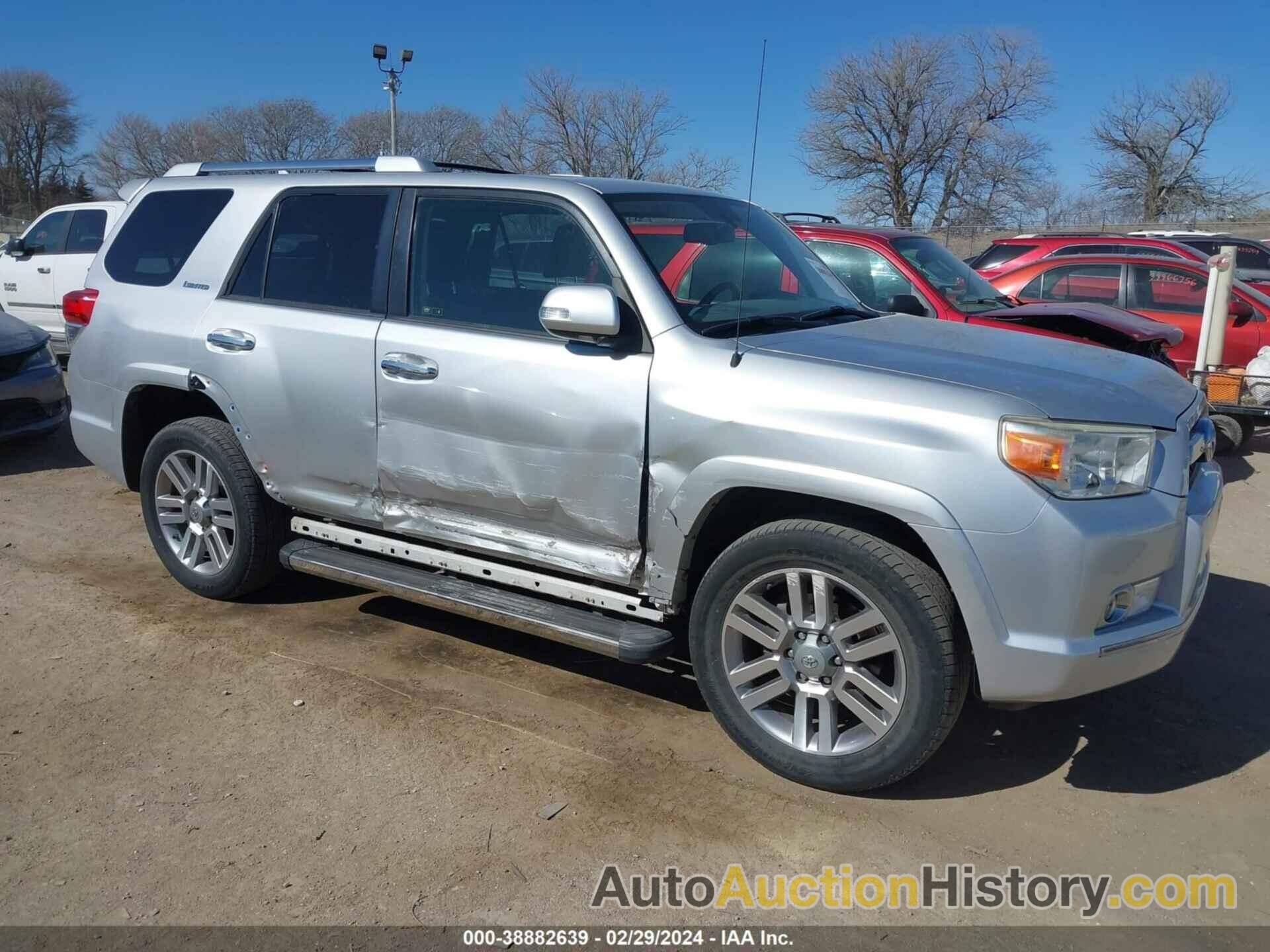 TOYOTA 4RUNNER LIMITED V6, JTEBU5JR2B5034191