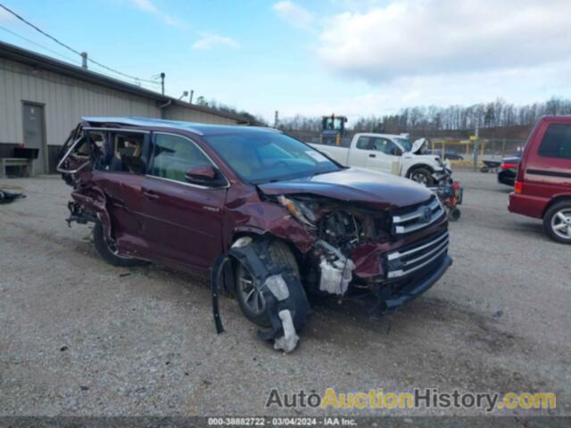 TOYOTA HIGHLANDER HYBRID XLE, 5TDJGRFH3HS028756