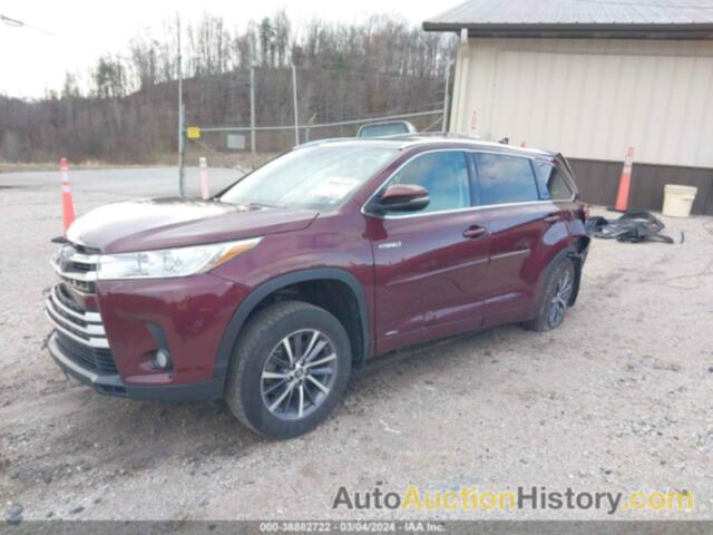 TOYOTA HIGHLANDER HYBRID XLE, 5TDJGRFH3HS028756