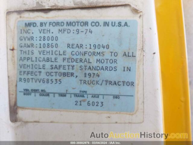 FORD TRACTOR, R90TVV68535