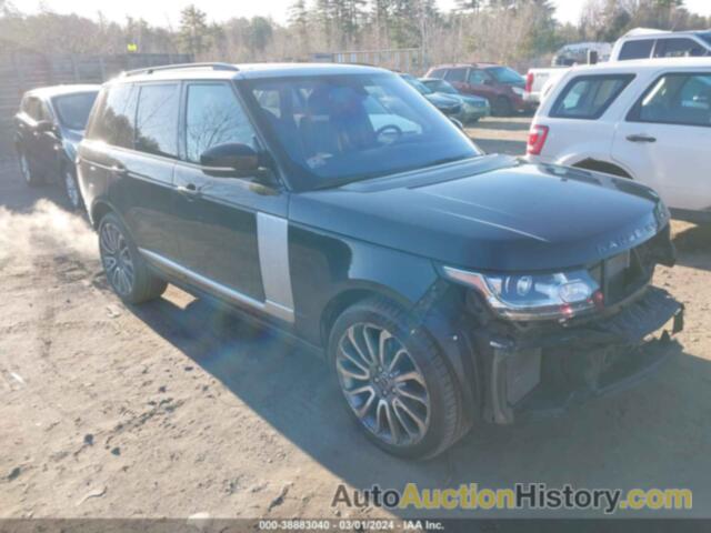 LAND ROVER RANGE ROVER 3.0L V6 TURBOCHARGED DIESEL HSE TD6, SALGS2KF6GA273222