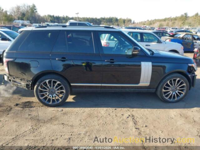 LAND ROVER RANGE ROVER HSE, SALGS2KF6GA273222