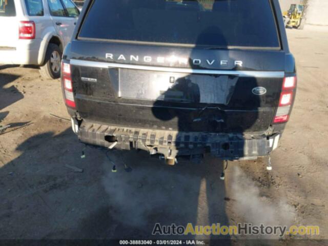 LAND ROVER RANGE ROVER HSE, SALGS2KF6GA273222