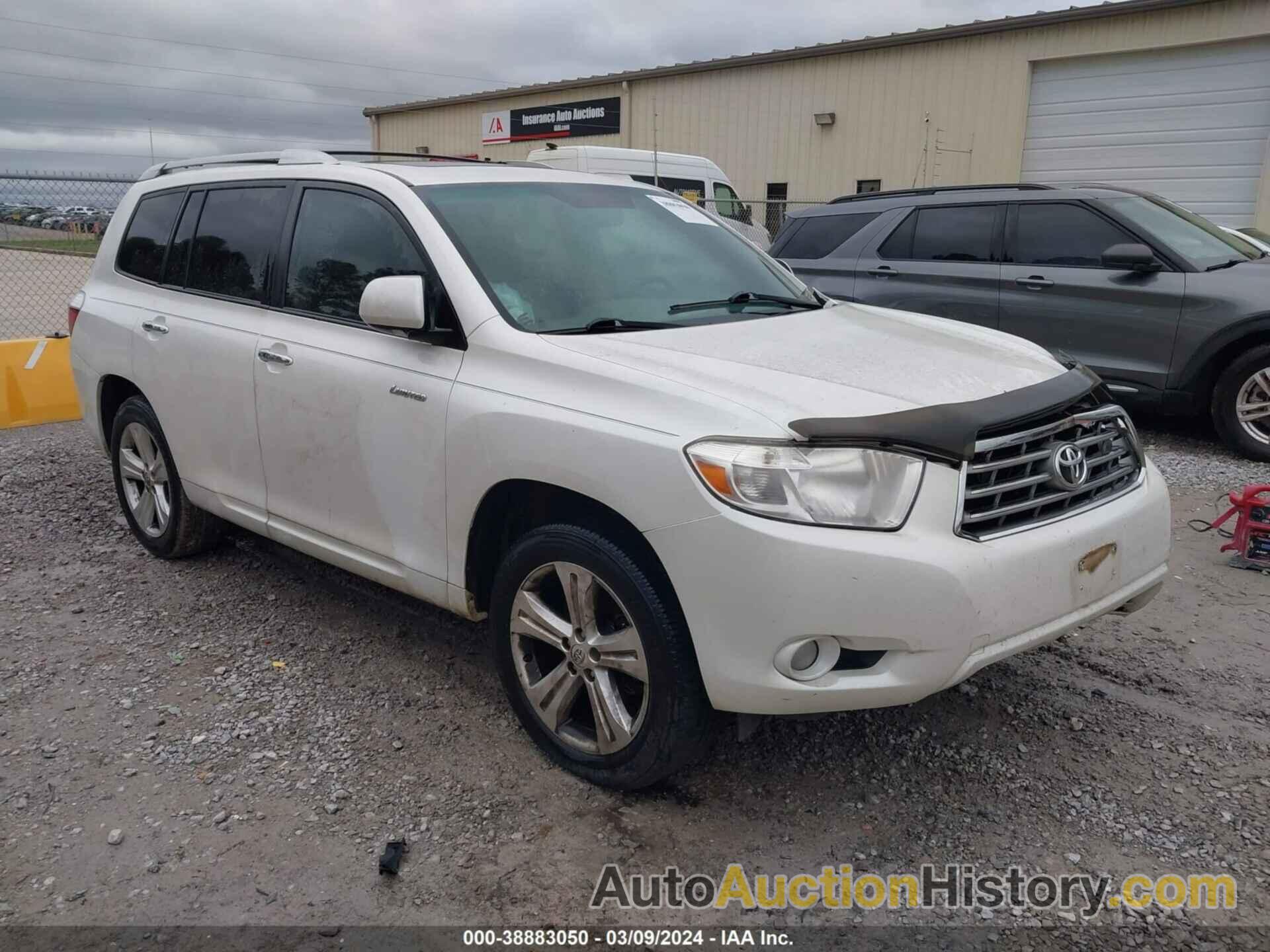 TOYOTA HIGHLANDER LIMITED, 5TDYK3EH5AS017789