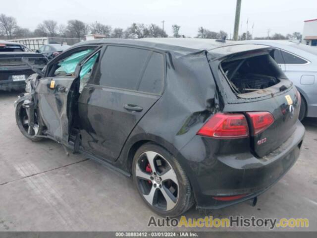 VOLKSWAGEN GOLF GTI AUTOBAHN 4-DOOR/S 4-DOOR/SE 4-DOOR/SPORT 4-DOOR, 3VW447AUXHM016616