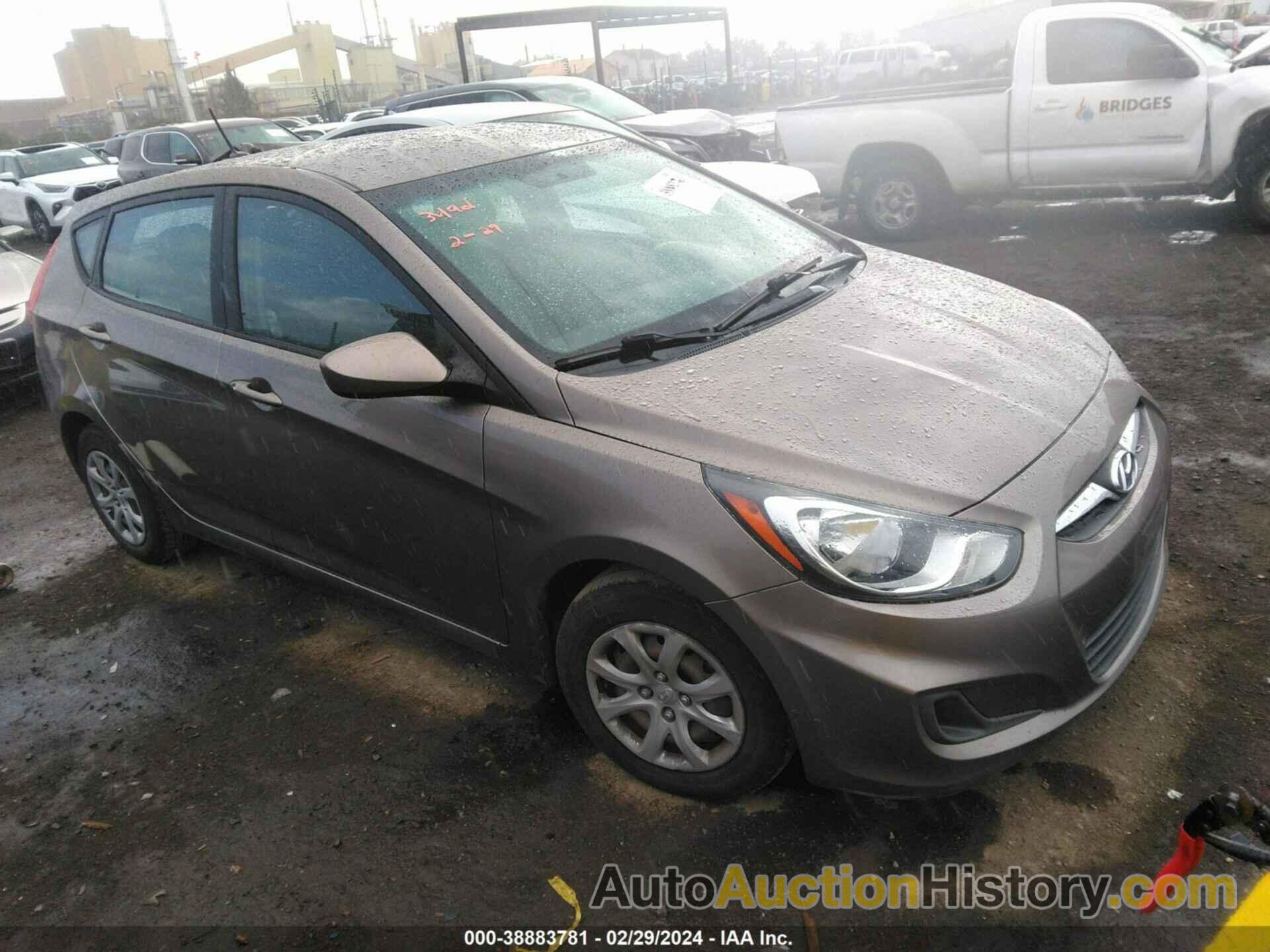 HYUNDAI ACCENT GS, KMHCT5AE1EU157401