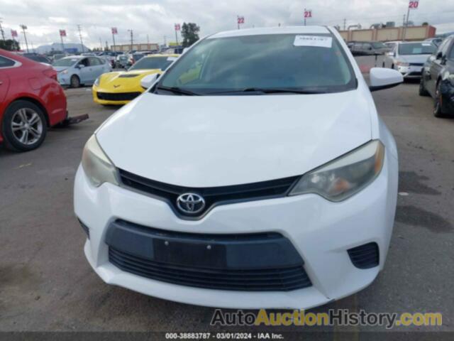 TOYOTA COROLLA LE, 5YFBURHE2EP065544