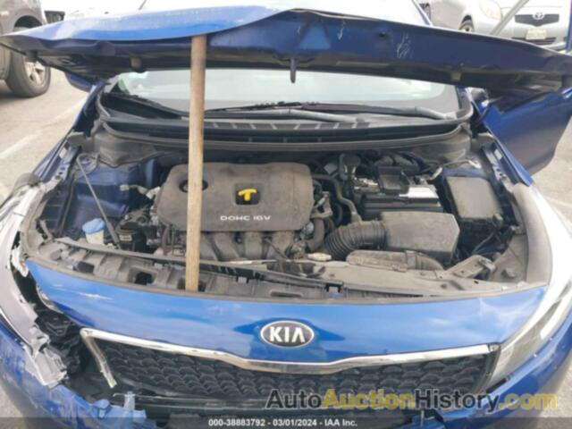 KIA FORTE LX, 3KPFK4A79HE140493