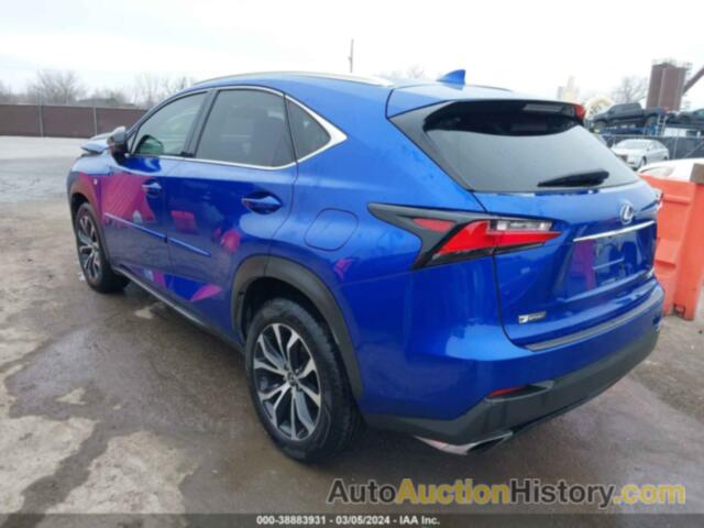 LEXUS NX 200T F SPORT, JTJBARBZ5F2001984