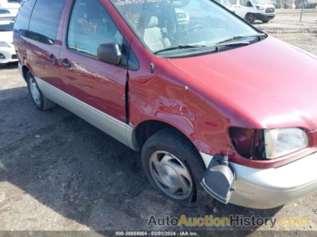 TOYOTA SIENNA XLE, 4T3ZF13C9WU045184