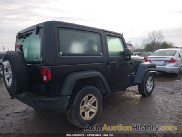 JEEP WRANGLER JK SPORT 4X4, 1C4AJWAG4JL895931