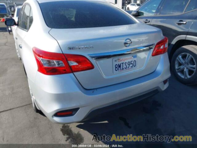 NISSAN SENTRA S, 3N1AB7AP8KY272388