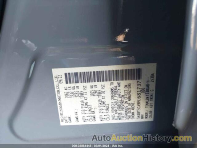 NISSAN ROGUE SL FWD, 5N1BT3CA9PC681737