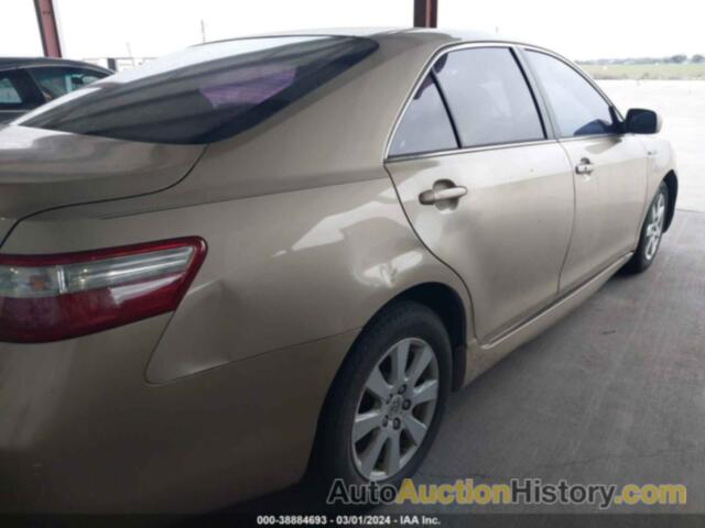 TOYOTA CAMRY HYBRID, 4T1BB46K77U025088