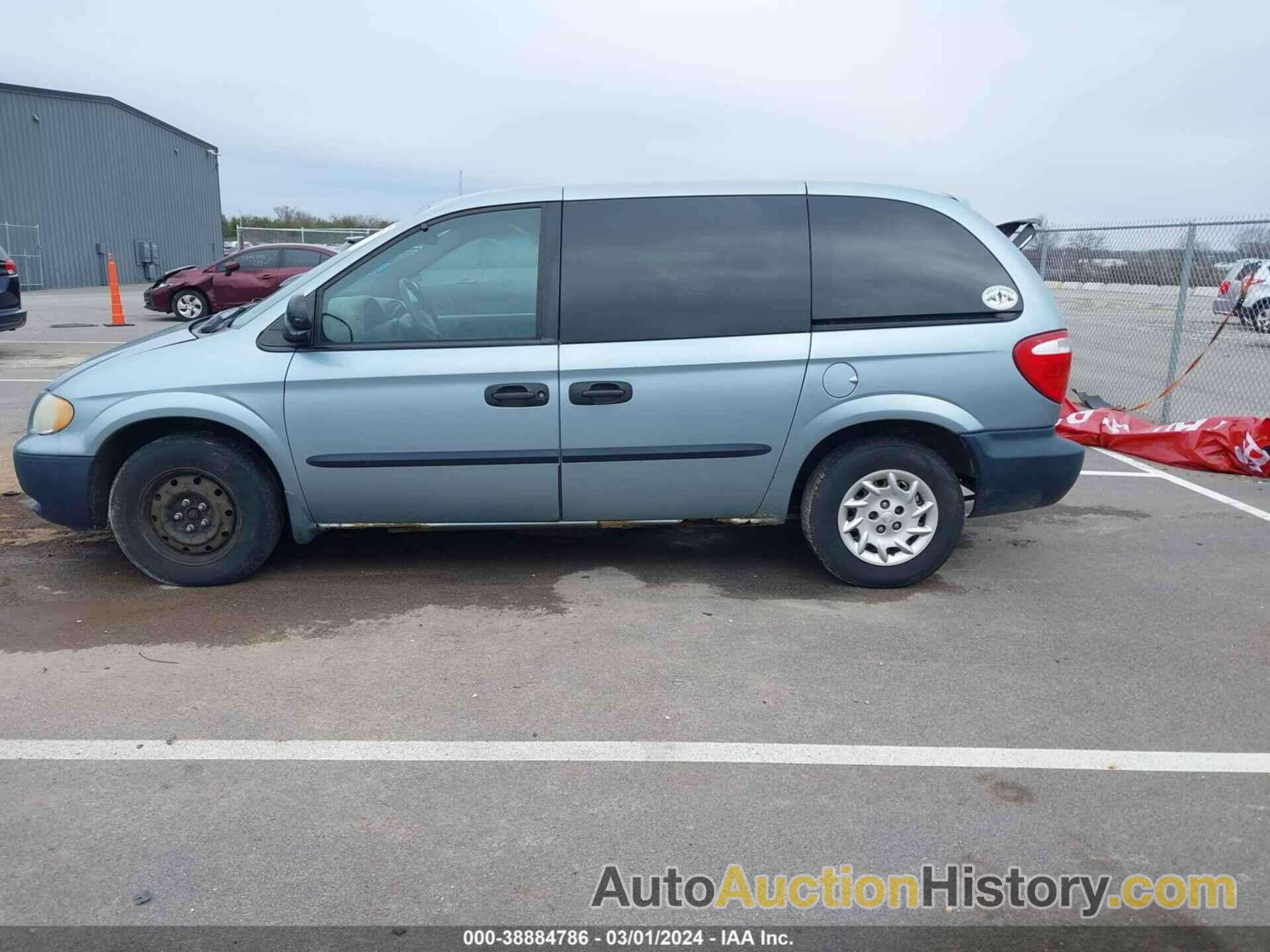 CHRYSLER VOYAGER, 1C4GJ253X2B738180