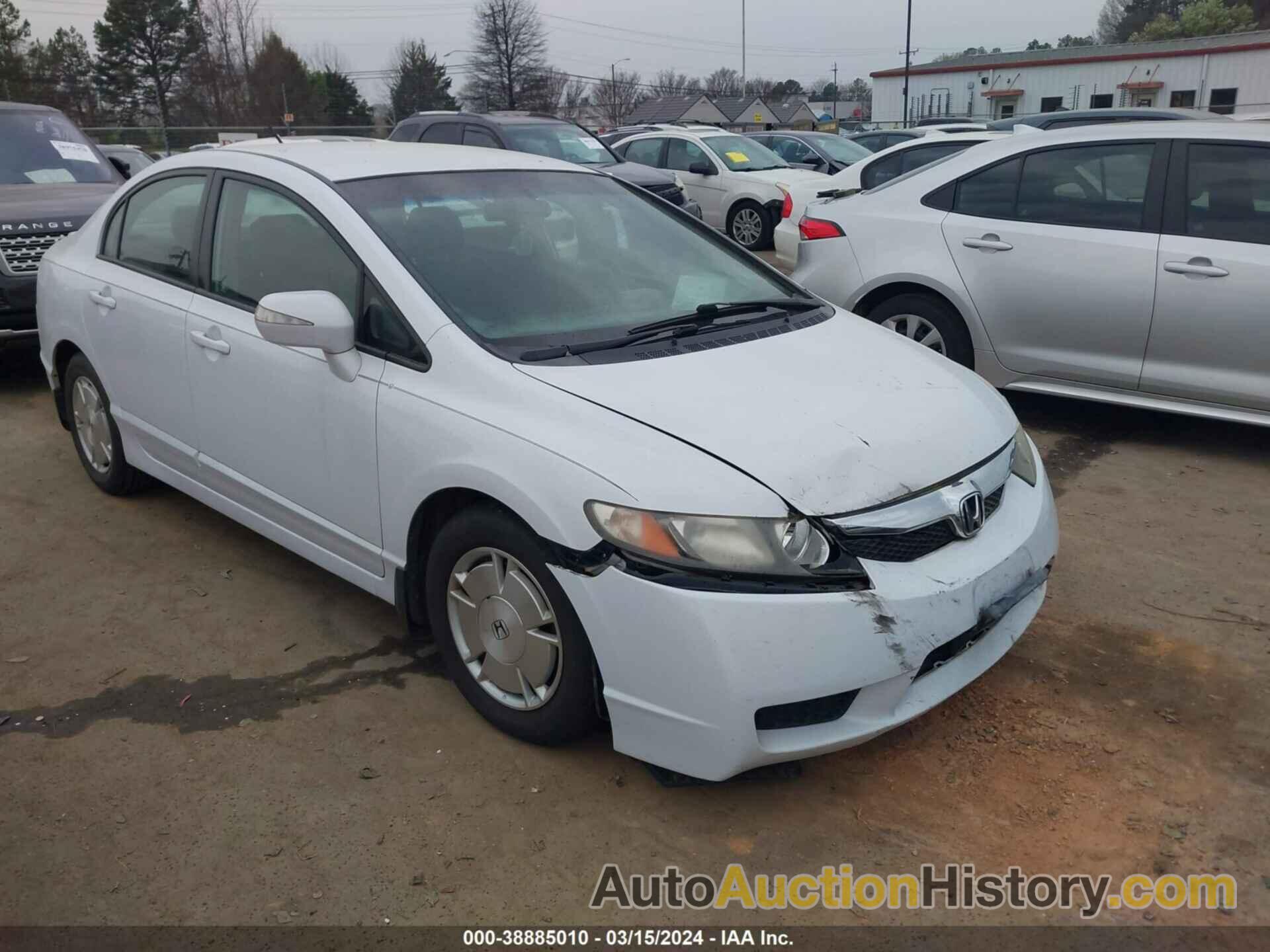 HONDA CIVIC HYBRID, JHMFA3F29AS004361