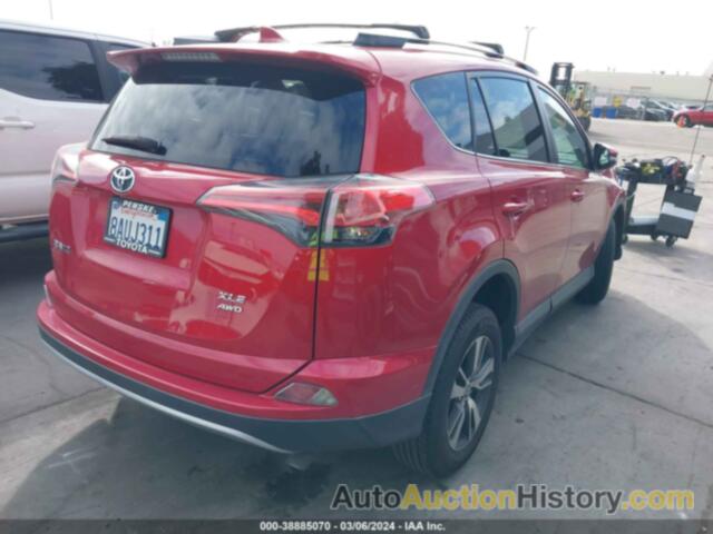 TOYOTA RAV4 XLE, 2T3RFREV2HW673328